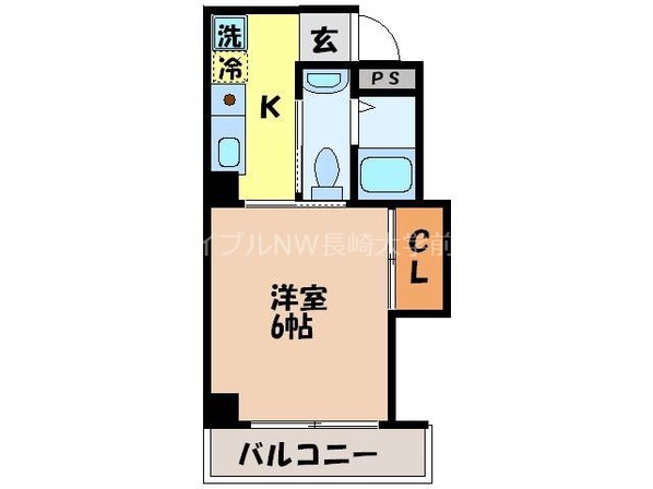 万才町SCの物件間取画像